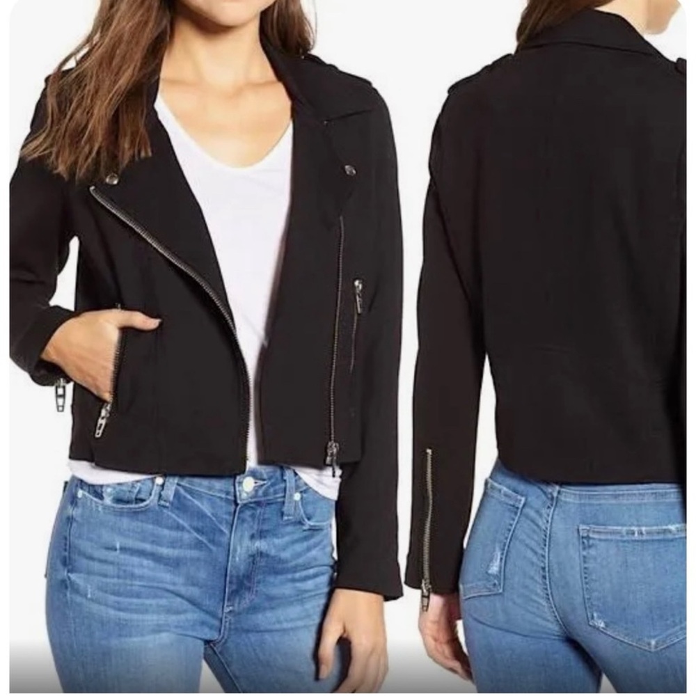 Blank NYC‎ moto knit jacket